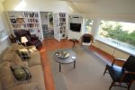 Open living room with Flat Screen TV